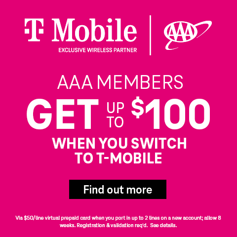 tMobile - Get up to $100 Image